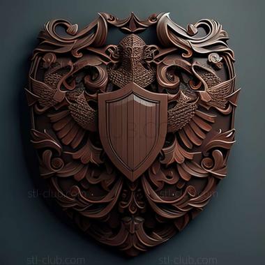 3D model shield (STL)